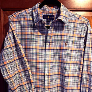 Ralph Lauren Polo Big Kids Long Sleeve Button Down